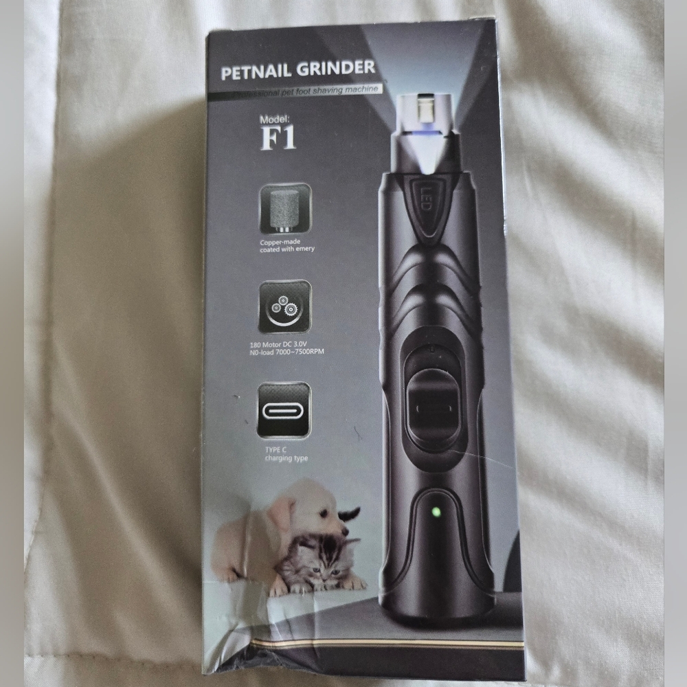 Pet Nail Grinder with USB Charging